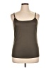 Unbranded 100% Polyester Brown Green Tank Top Size XL - photo 1