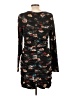 Slate & Willow Print Black Cocktail Dress Size 10 - photo 2