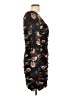 Slate & Willow Print Black Cocktail Dress Size 10 - photo 4