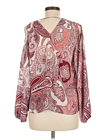 Soho JEANS NEW YORK & COMPANY Long Sleeve Blouse (view 2)