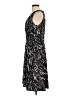 Nine West Animal Print Black Cocktail Dress Size 10 - photo 5