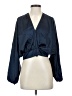idem ditto Blue 3/4 Sleeve Blouse Size S - photo 1