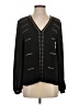 Alberto Makali 100% Polyester Black Long Sleeve Blouse Size S - photo 1