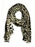 Unbranded Animal Print Black Tan Scarf One size - photo 1