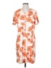 Joh Print Orange Casual Dress Size S - photo 1