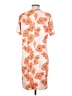 Joh Print Orange Casual Dress Size S - photo 2