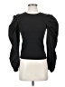 Lea & Viola Black Long Sleeve Top Size XS - photo 1