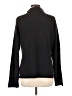 Eileen Fisher Solid Black Track Jacket Size L - photo 2