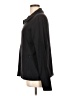 Eileen Fisher Solid Black Track Jacket Size L - photo 5