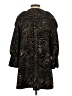 Simonton Says 100% Polyester Animal Print Gold Coat Size S - photo 2