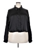 Forever 21 Plus Solid Black Long Sleeve Blouse Size 2X - photo 1
