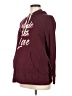 Motherhood Burgundy Pullover Hoodie Size Med Maternity - photo 1