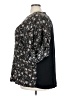 Maurices 100% Rayon Black Short Sleeve Blouse Size 24 (3) - photo 5