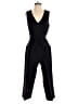 Vince Camuto Solid Black Jumpsuit Size 6 - photo 1