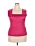 Nicola 100% Polyester Pink Sleeveless Blouse Size 3X - photo 1