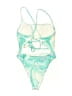 Aqua Tropical Green One Piece Swimsuit Size XS - photo 2