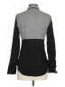 Per Se By Carlisle Color Block Gray Long Sleeve Button-Down Shirt Size 4 - photo 2
