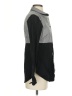 Per Se By Carlisle Color Block Gray Long Sleeve Button-Down Shirt Size 4 - photo 4