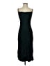 Zara Solid Black Green Cocktail Dress Size S - photo 1