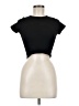 Out From Under Black Short Sleeve Top Size M - photo 1
