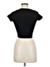 Out From Under Black Short Sleeve Top Size M - photo 2