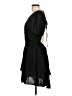 Unbranded 100% Rayon Solid Black Casual Dress Size L (estimated) - photo 5