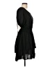 Unbranded 100% Rayon Solid Black Casual Dress Size L (estimated) - photo 4