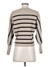 T Tahari Stripes Tan Pullover Sweater Size S - photo 2