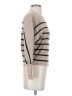 T Tahari Stripes Tan Pullover Sweater Size S - photo 4