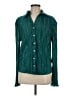 Shein Green Long Sleeve Blouse Size M - photo 1