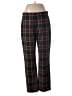 J.Crew Plaid Black Wool Pants Size 6 - photo 1