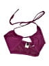 Shein Solid Burgundy Swimsuit Top Size 4 - photo 1