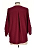 Beacon Apparel 100% Polyester Burgundy 3/4 Sleeve Blouse Size L - photo 2