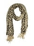 Grace Adele 100% Acrylic Animal Print Tan Scarf One size - photo 1