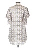 Melissa McCarthy Seven7 100% Polyester Ivory Short Sleeve Blouse Size XS - photo 2