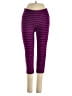 Athleta Stripes Purple Active Pants Size S - photo 1