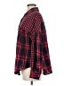 Umgee 100% Cotton Plaid Red Long Sleeve Button-Down Shirt Size M - photo 5