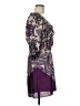 Studio M 100% Polyester Paisley Purple Casual Dress Size M - photo 4