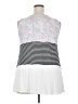 Honeyme White Sleeveless Top Size XXL - photo 2