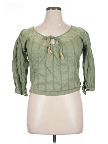 Billabong 3/4 Sleeve Blouse (view 1)
