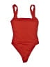 Shein Red Bodysuit Size 2 - photo 1