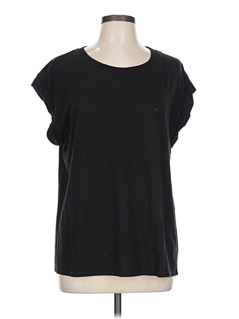 Pre-owned Mono B Short Sleeve T-shirt In Black