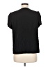 Shein Black Short Sleeve Blouse Size 6 - photo 2