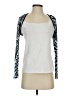 YMX by Yellowman Silver Long Sleeve Top Size XS - photo 1