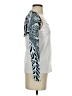 YMX by Yellowman Silver Long Sleeve Top Size XS - photo 4