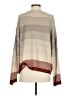 Bibi 100% Polyester Color Block Tan Pullover Sweater Size S - photo 2