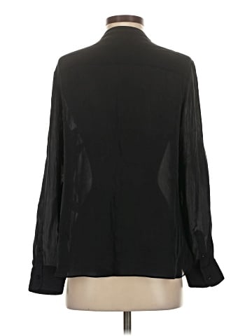 Talbots Long Sleeve Silk Top (view 2)