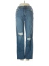 Kensie Hearts Blue Jeans Size 4 - photo 1