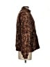 Rafael Animal Print Brown Jacket Size S - photo 4