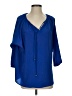 MICHAEL Michael Kors 100% Polyester Blue 3/4 Sleeve Blouse Size S - photo 1